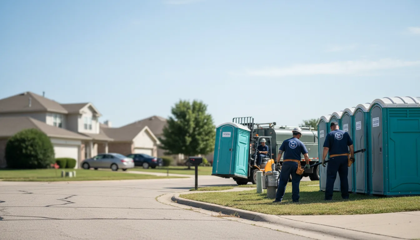 Porta Potty Rental in Marquez, TX near me